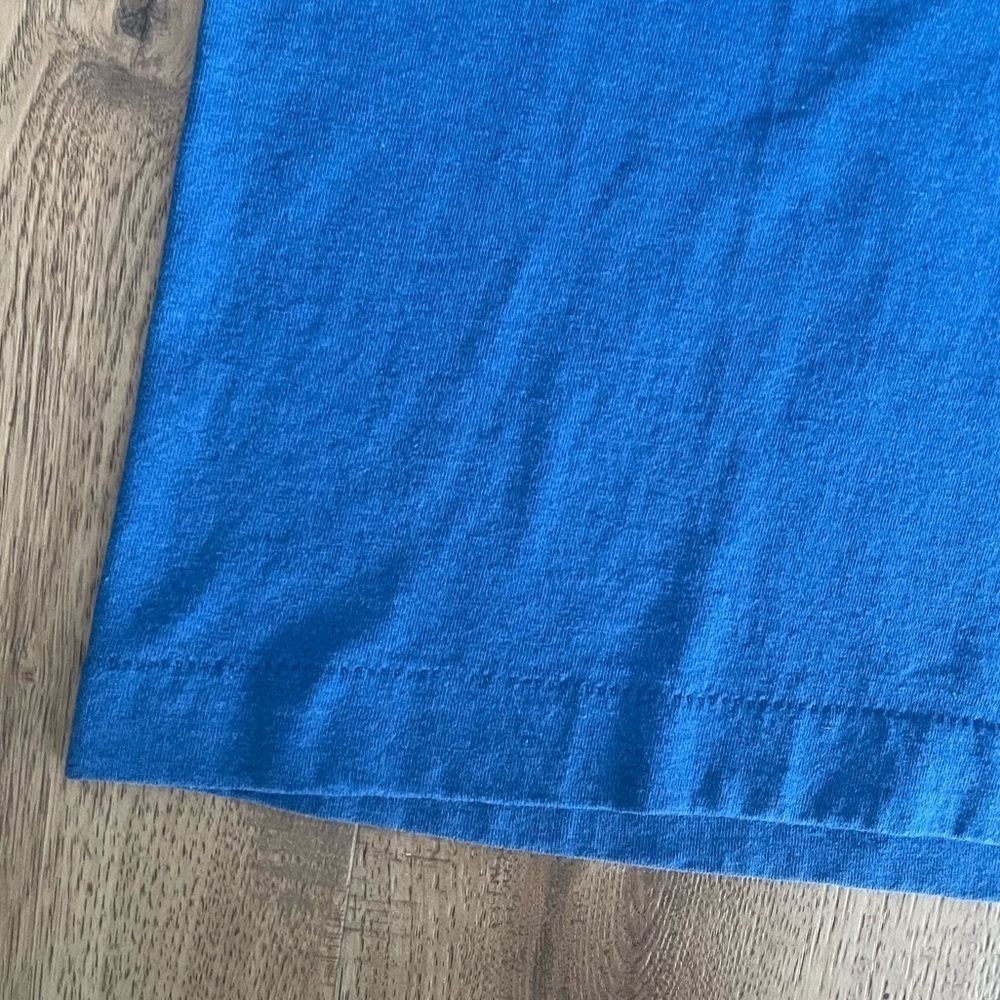 Vintage 93’ 40 Mile Country Chicken Alaska Single-Stitch Graphic T-Shirt Blue XL - Picture 5 of 6